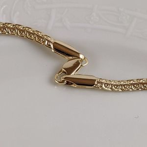 14kt Gold Plated 16" Chain Necklace NWOT Vintage